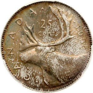 Canada 25 Cents 1950 PCGS MS 65