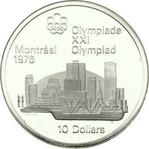 Canada 10 Dollars 1973 Montreal Skyline