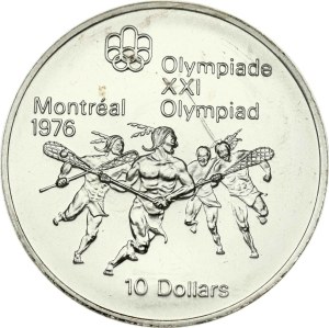 Canada 10 Dollars 1974 Lacrosse