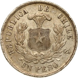 Chile Peso 1882 So