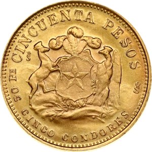 Chile 50 Pesos 1973 So