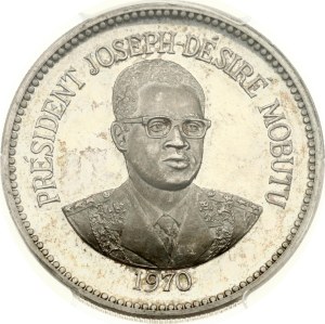 Congo Democratic Republic 1 Zaire 1970 Essai PCGS PR 64 CAM MAX GRADE