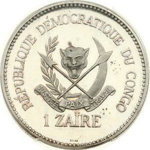 Congo Democratic Republic 1 Zaire 1970 Essai PCGS PR 64 CAM MAX GRADE