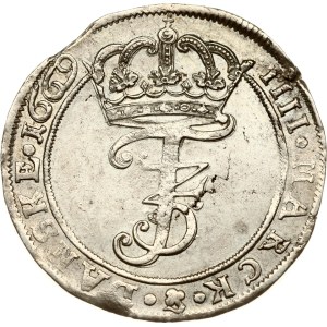 Denmark 4 Mark 1669