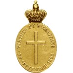 Denmark Gold Medal 1898 for Valor and Fidelity