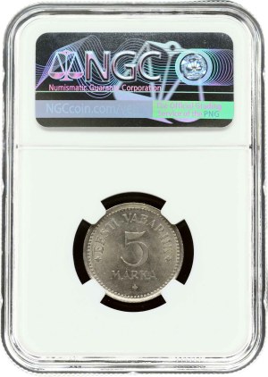 Estonia 5 Marka 1922 NGC MS 62