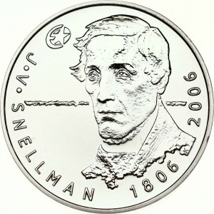 Finland 10 Euro 2006 200th Anniversary of Johan Vilhelm Snellman
