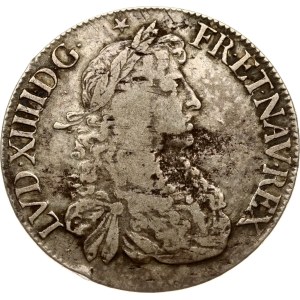 France Ecu 1665 9