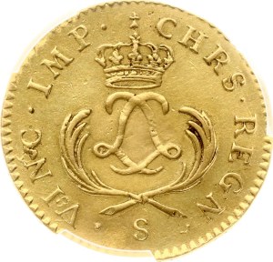 France Louis d'or 1723 S PCGS XF Detail