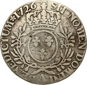 France Ecu 1726 A