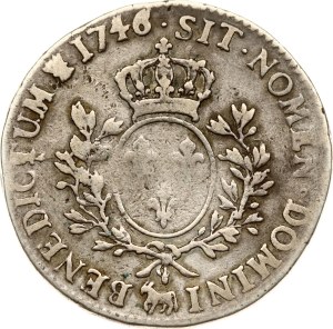 France Ecu 1746 Pau