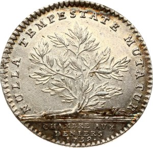 France Token 1758 Chambre aux deniers