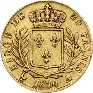 France 20 Francs 1814 A
