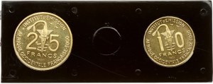 French West Africa 10 & 25 Francs 1957 Essai Set of 2 coins