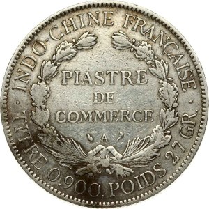 French Indochina Piastre 1908 A