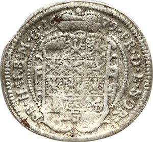 Germany Brandenburg-Ansbach 1/6 Taler 1679