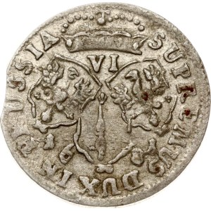 Germany Brandenburg-Prussia 6 Groschen 1681 HS