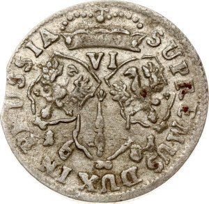 Germany Brandenburg-Prussia 6 Groschen 1681 HS