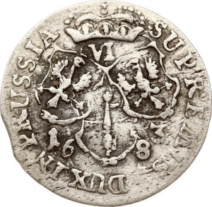Germany Brandenburg-Prussia 6 Groschen 1683 HS