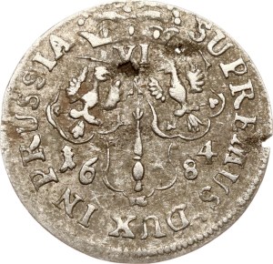 Germany Brandenburg-Prussia 6 Groschen 1684 HS
