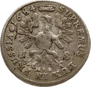 German Brandenburg-Prussia 18 Groschen 1684 HS