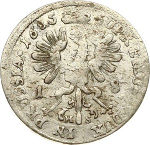 Germany Brandenburg-Prussia 18 Groscher 1685 HS