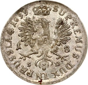 Germany Brandenburg-Prussia 18 Groscher 1699 SD