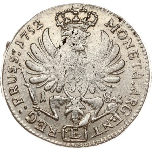 Germany Prussia 18 Groscher 1752 S//E