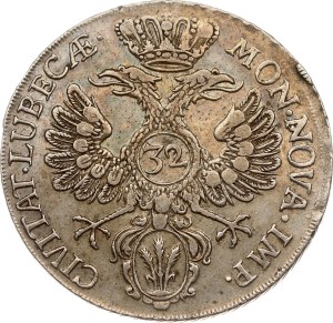Germany Lübeck 32 Schilling 1752 JJJ