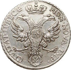 Germany Lübeck 48 Schilling 1752 JJJ