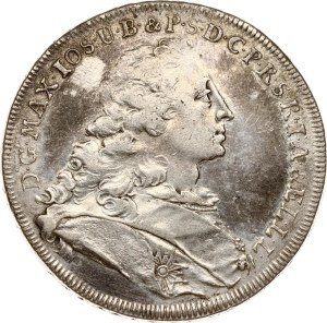 Germany Bavaria Taler 1754