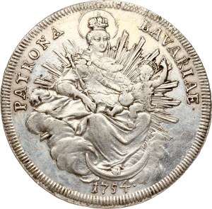 Germany Bavaria Taler 1754