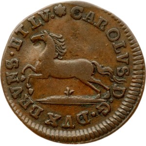 Germany Brunswick-Wolfenbüttel 1 Pfenning 1755