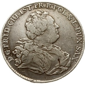Germany Saxony Taler 1763 FWôF