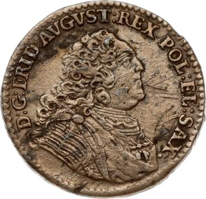 Germany Saxony 1/6 Taler 1763 FwoF