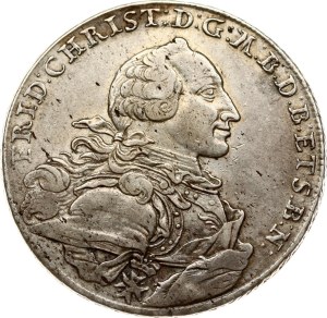 Germany Brandenburg-Bayreuth Taler 1766 B ES