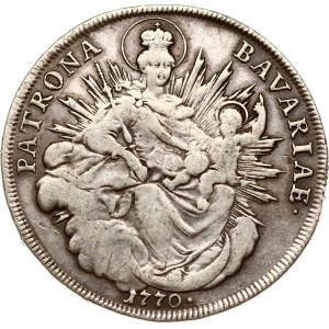Germany Bavaria Taler 1770