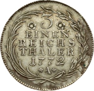 Germany Prussia 1/3 Taler 1772 A