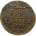 Germany Prussia 1/12 Taler 1779 B
