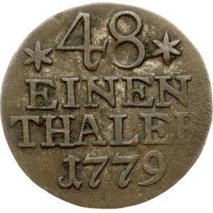 Germany Prussia 1/48 Taler 1779 A