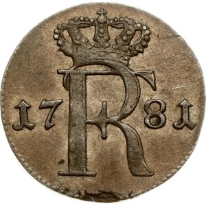 Germany Prussia 1/24 Taler 1781 A