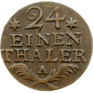 Germany Prussia 1/24 Taler 1783 A