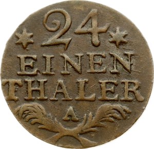 Germany Prussia 1/24 Taler 1783 A