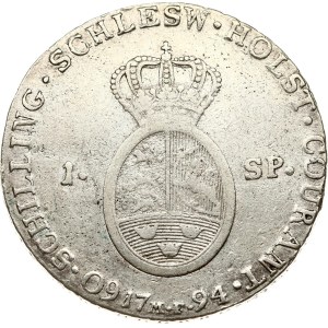 Germany Schleswig and Holstein 60 Schilling 1794 MF