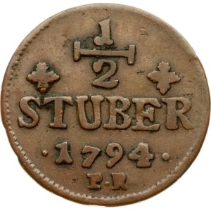 Deutschland Jülich-Berg 1/4 Stuber 1794 PR