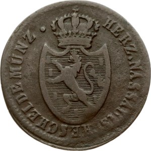 Germany Nassau 1 Kreuzer 1809 L