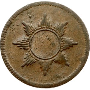 Germany Frankfurt 1 Pfennig 1819 Judenpfennig