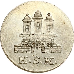 Germany Hamburg 1 Schilling 1819 HSK