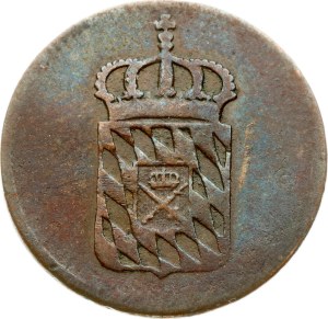 Germany Bavaria 1 Pfenning 1824