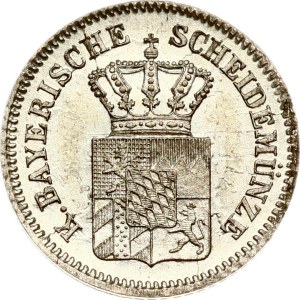 Germany Bavaria 1 Kreuzer 1858